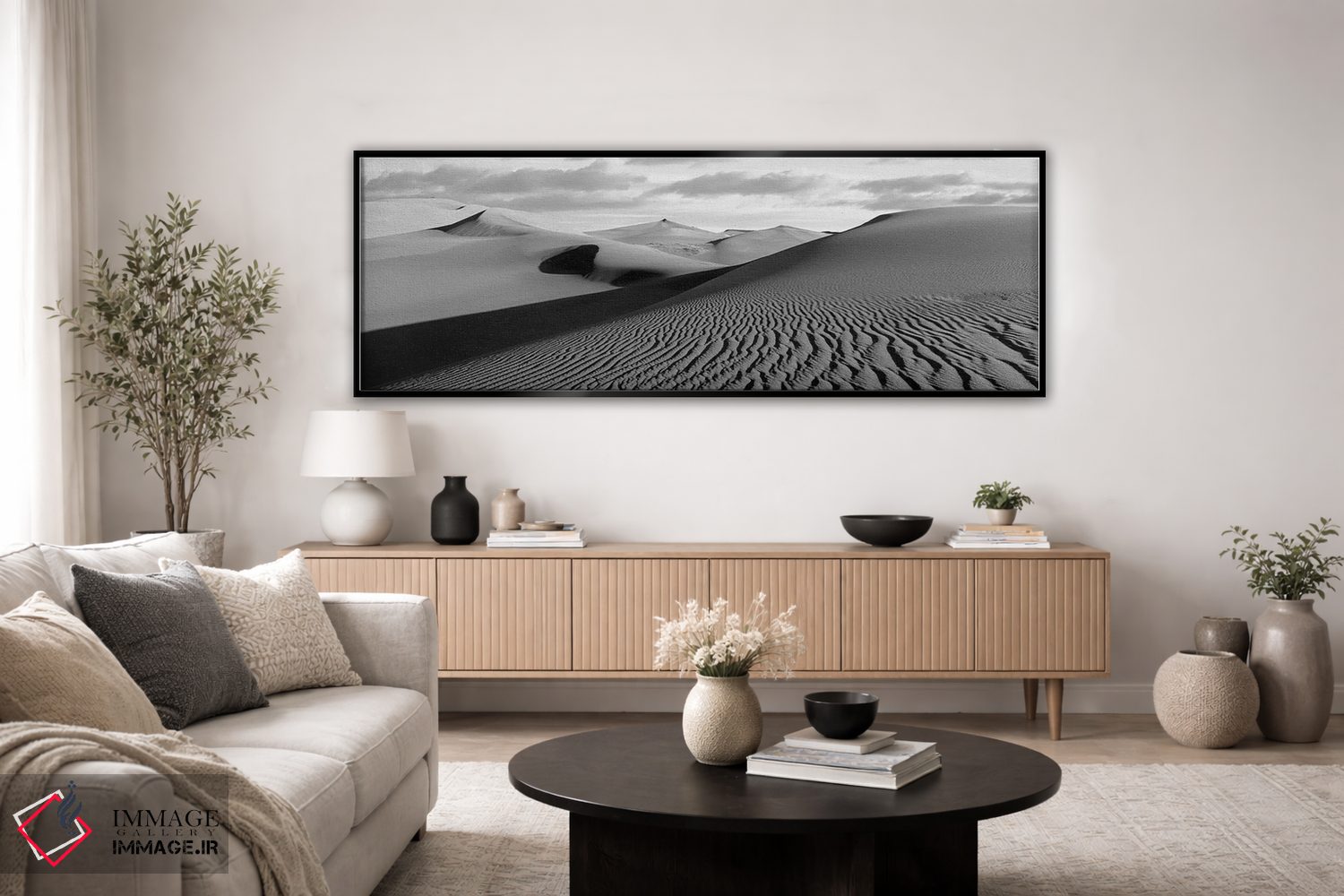 تابلو دکوراتیو "تلماسه های صحرا، پارک ملی تلماسه های بزرگ، کلرادو، ایا… اثر پانورامیک ایمجز - D5B