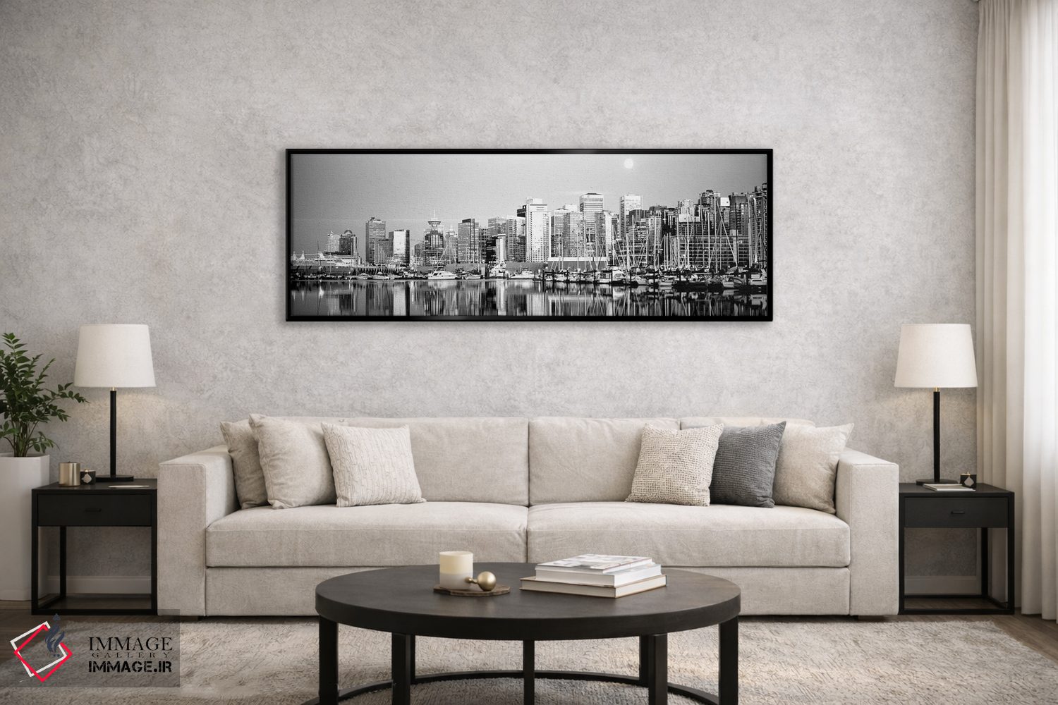 تابلو دکوراتیو "ونکوور، بریتیش کلمبیا، کانادا" اثر پانورامیک ایمجز - D5B