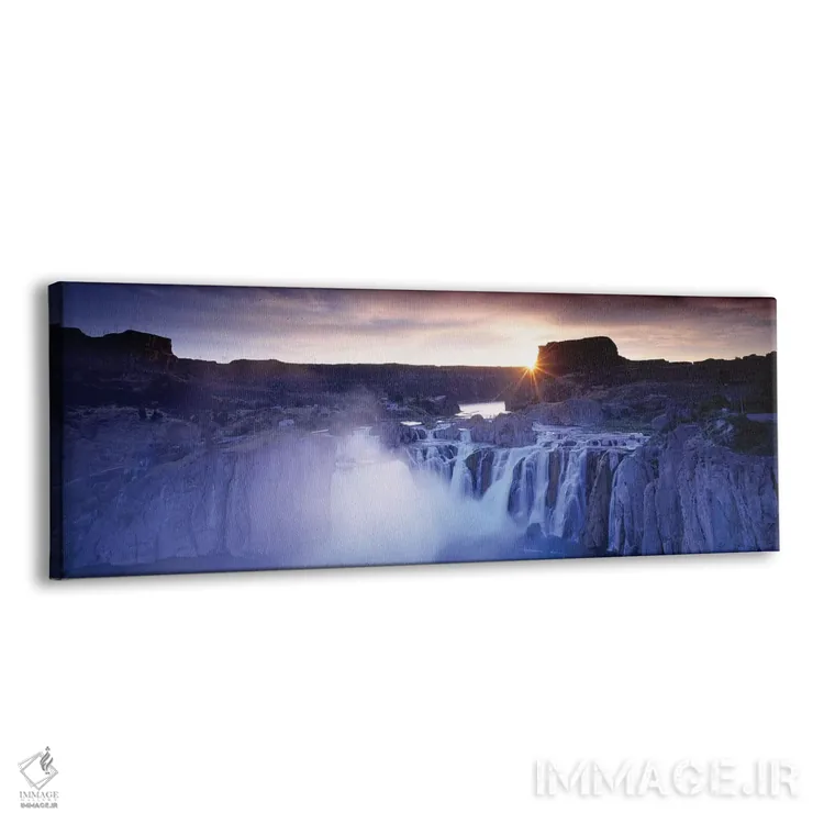 تابلو دکوراتیو "آبشار شوشون، رودخانه اسنیک، آیداهو، ایالات متحده" اثر پانورامیک ایمجز - نمای پرسپکتیو محصول