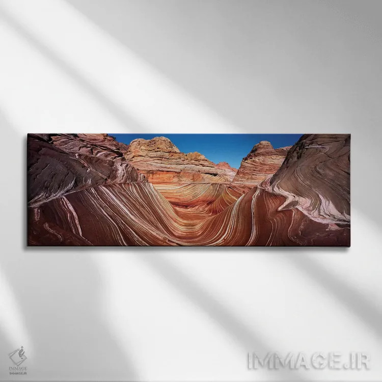 تابلو دکوراتیو Vermillion Cliffs, Vermilion Cliffs National Monument… اثر پانورامیک ایمجز - نمای روبهرو روی دیوار