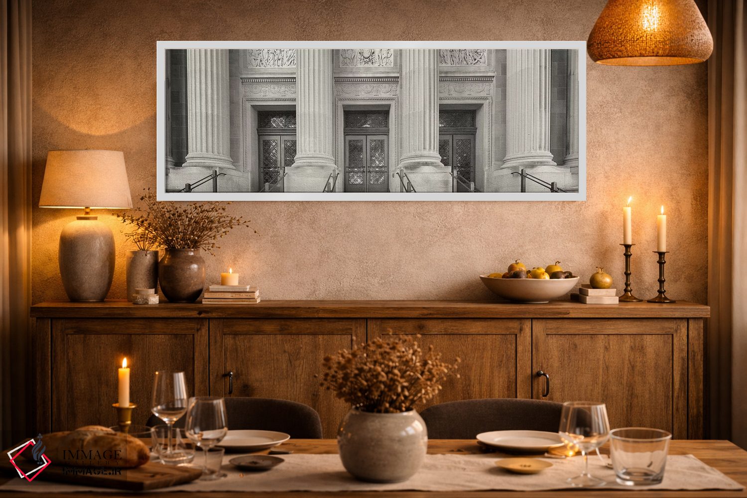 تابلو دکوراتیو University of Minnesota, Upper Midwest, Minneapolis, He… اثر پانورامیک ایمجز - D1W