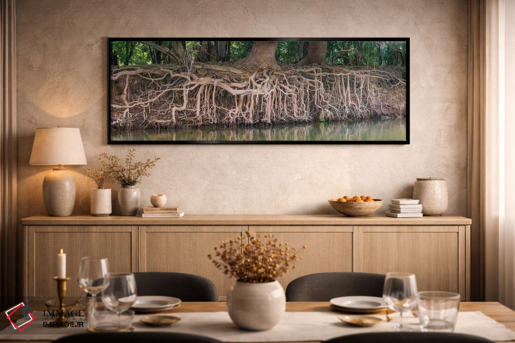 تابلو دکوراتیو Pantanal wetland region, Brazil, South America" - "ریشه… اثر پانورامیک ایمجز - D1B