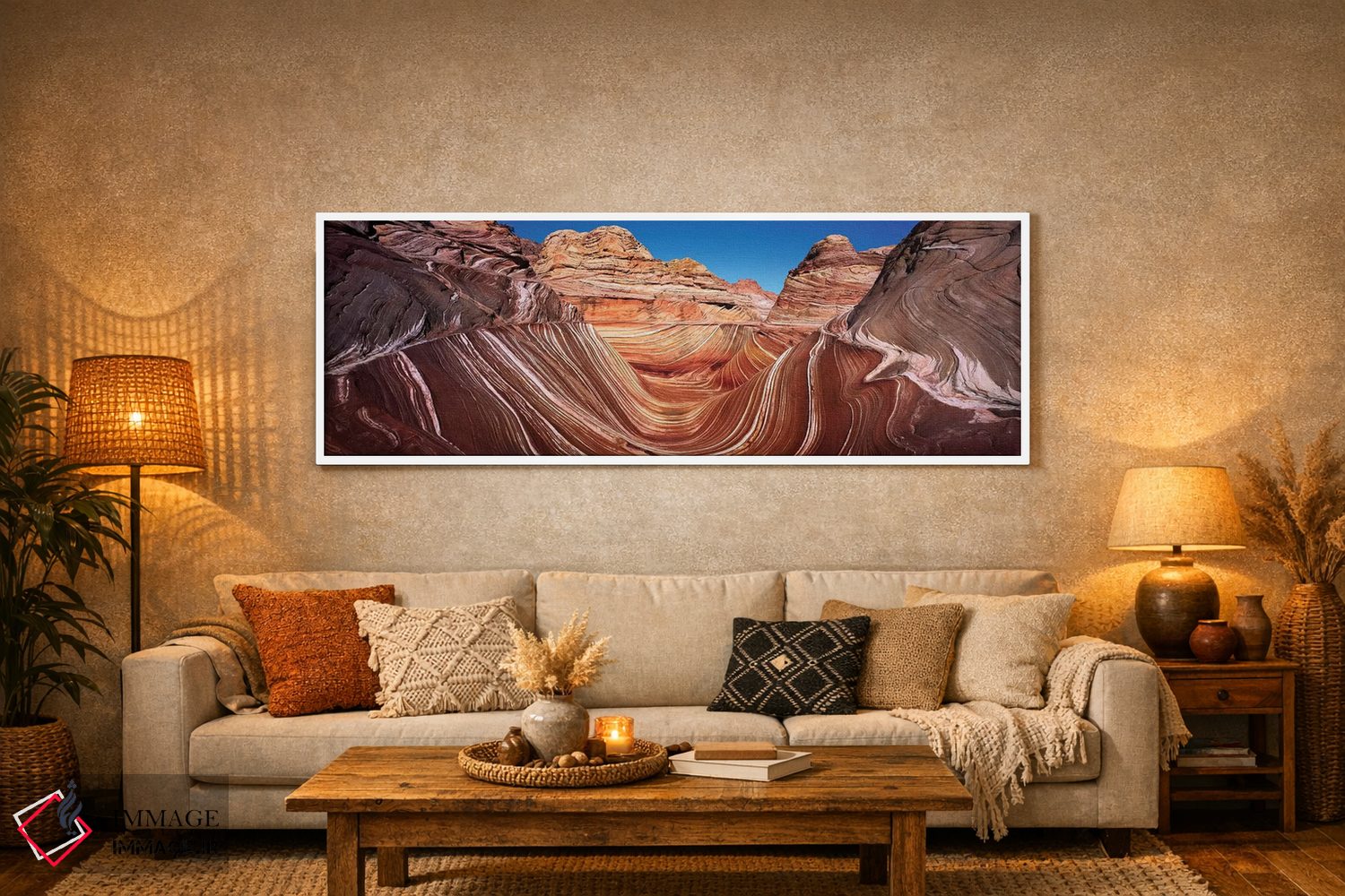 تابلو دکوراتیو Vermillion Cliffs, Vermilion Cliffs National Monument… اثر پانورامیک ایمجز - D5W