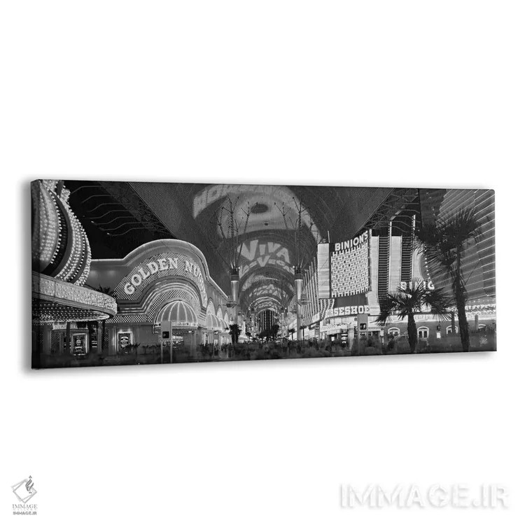 تابلو دکوراتیو Las Vegas, Nevada, USA" - "تجربه خیابان فریمونت، لاس وگ… اثر پانورامیک ایمجز - نمای پرسپکتیو محصول