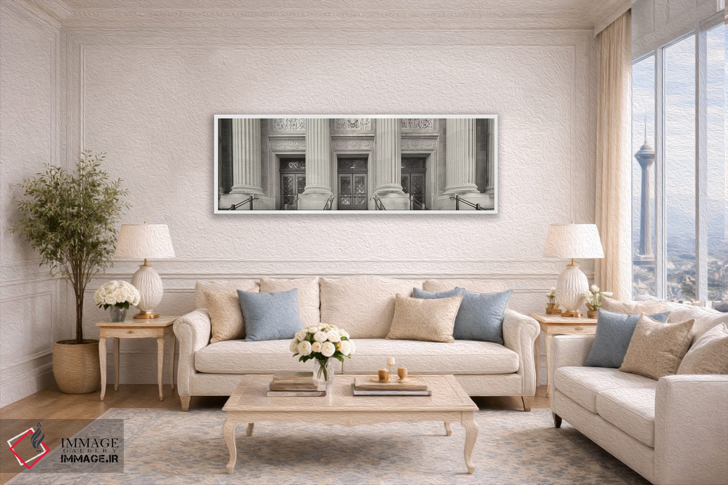 تابلو دکوراتیو University of Minnesota, Upper Midwest, Minneapolis, He… اثر پانورامیک ایمجز - D4W