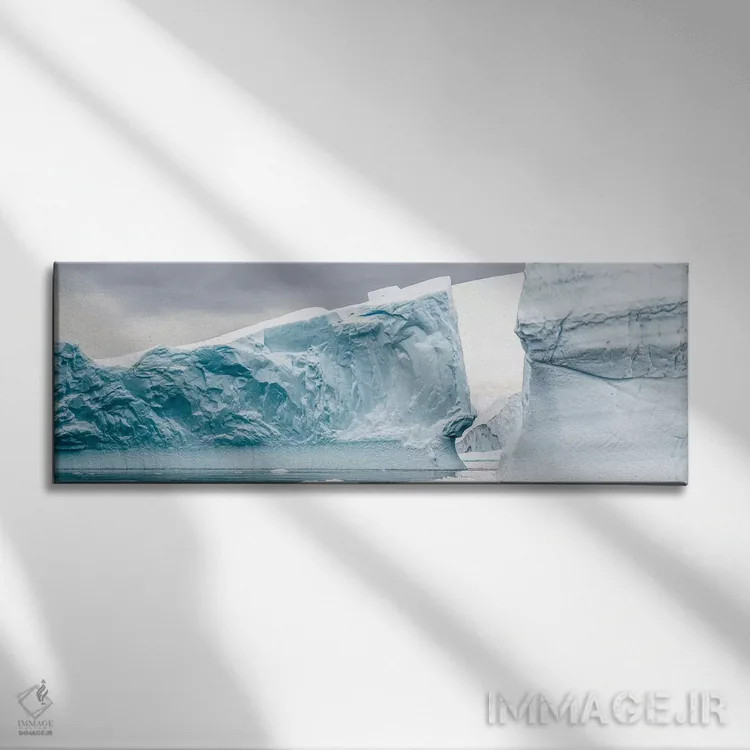 تابلو دکوراتیو Antarctic Peninsula, Antarctica" - "یخچال طبیعی در اقیا… اثر پانورامیک ایمجز - نمای روبهرو روی دیوار
