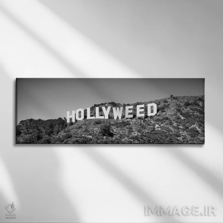 تابلو دکوراتیو at Hollywood Hills, Los Angeles, California, USA" - "تا… اثر پانورامیک ایمجز - نمای روبهرو روی دیوار