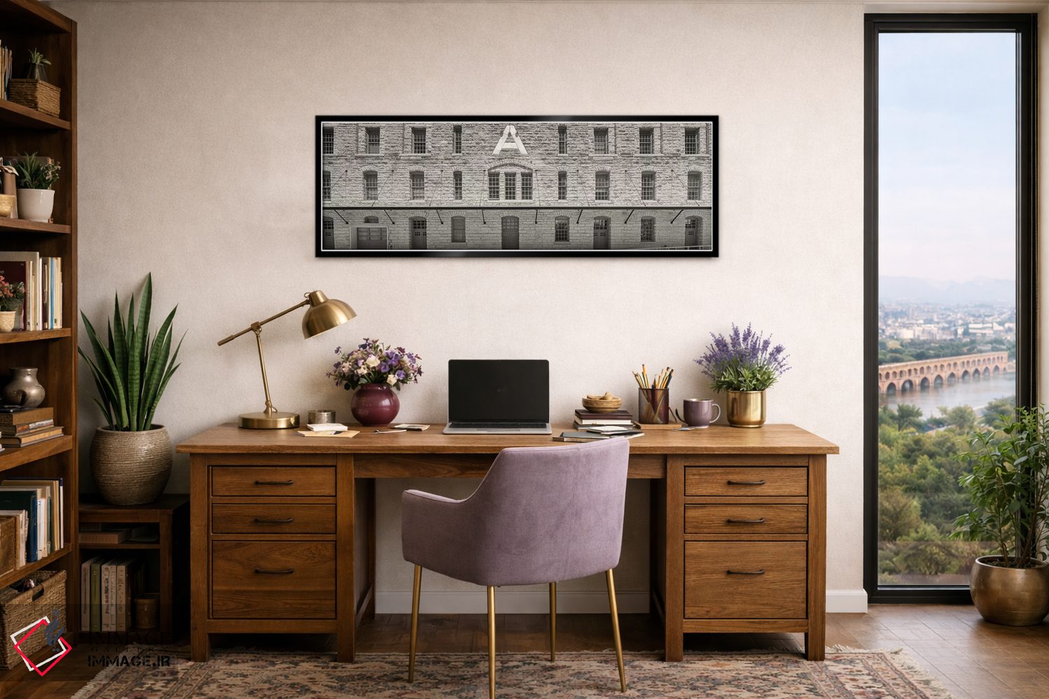 تابلو دکوراتیو Mill District, Upper Midwest, Minneapolis, Hennepin Cou… اثر پانورامیک ایمجز - D2B