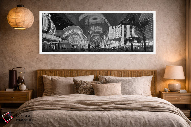 تابلو دکوراتیو Las Vegas, Nevada, USA" - "تجربه خیابان فریمونت، لاس وگ… اثر پانورامیک ایمجز - D3W