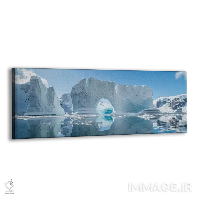 تابلو دکوراتیو Antarctic Peninsula, Antarctica" - "یخچال های شناور در… اثر پانورامیک ایمجز - نمای پرسپکتیو محصول