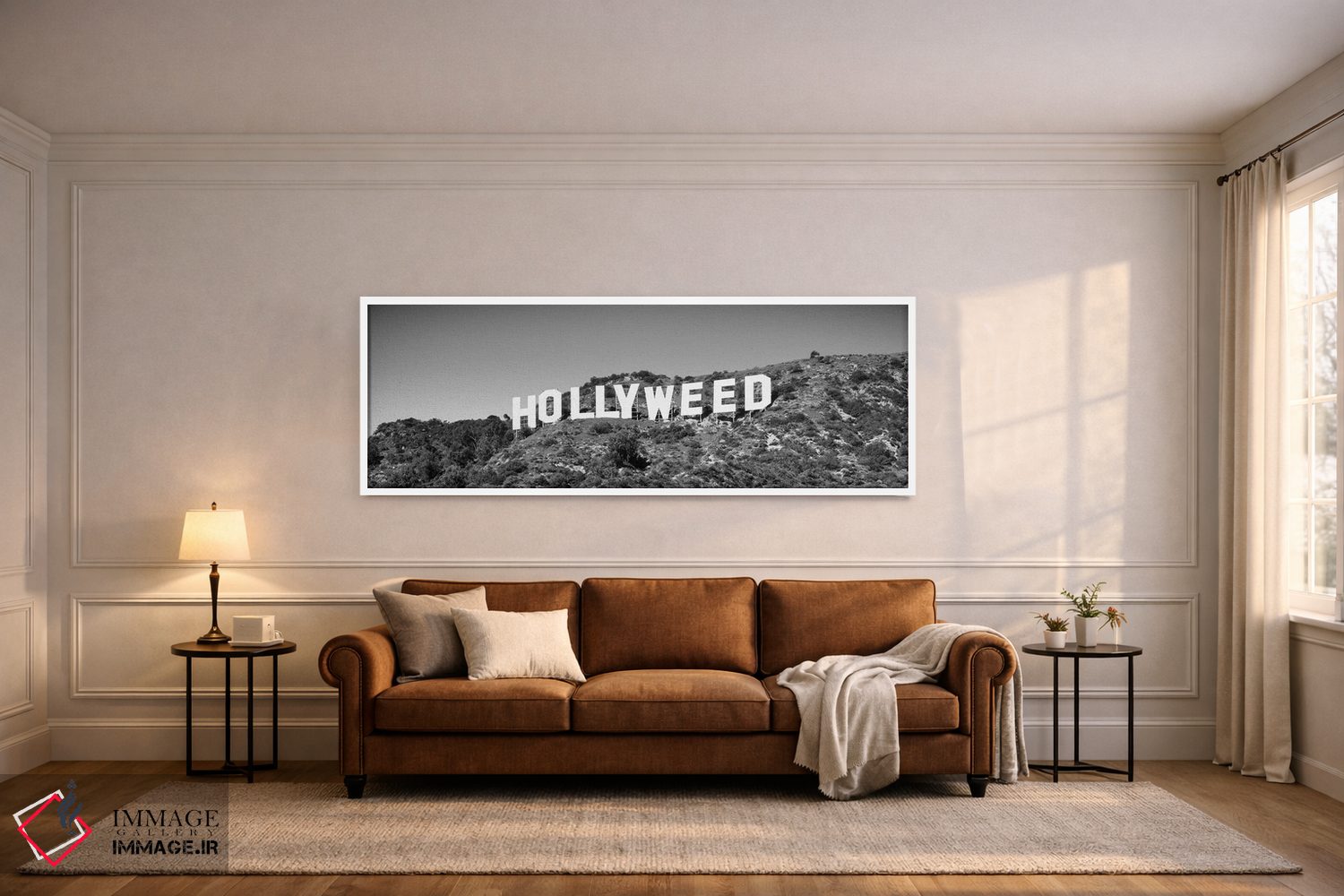 تابلو دکوراتیو at Hollywood Hills, Los Angeles, California, USA" - "تا… اثر پانورامیک ایمجز - D5W