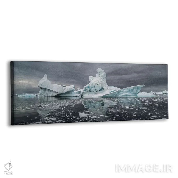 تابلو دکوراتیو Iceberg Graveyard, Lemaire Channel, Antarctic Peninsula… اثر پانورامیک ایمجز - نمای پرسپکتیو محصول