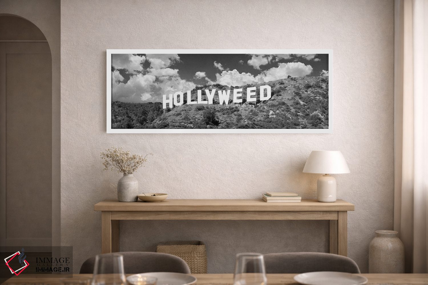 تابلو دکوراتیو at Hollywood Hills, Los Angeles, California, USA" - "تا… اثر پانورامیک ایمجز - D1W