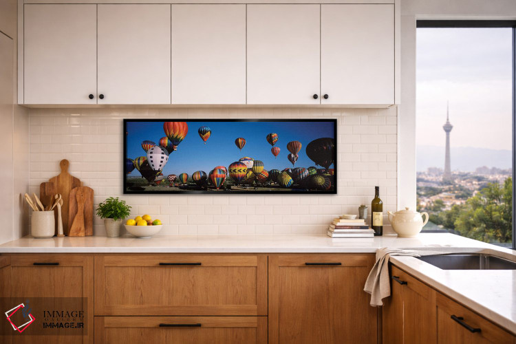 تابلو دکوراتیو Albuquerque International Balloon Fiesta, Albuquerque… اثر پانورامیک ایمجز - D5B