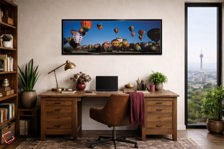 تابلو دکوراتیو Albuquerque International Balloon Fiesta, Albuquerque… اثر پانورامیک ایمجز - D2B