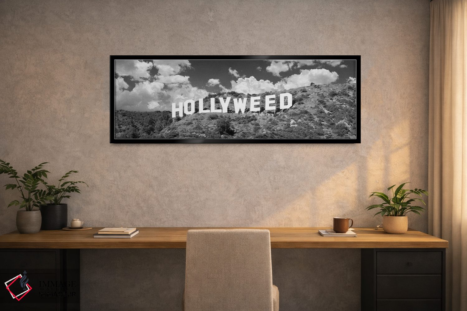 تابلو دکوراتیو at Hollywood Hills, Los Angeles, California, USA" - "تا… اثر پانورامیک ایمجز - D2B