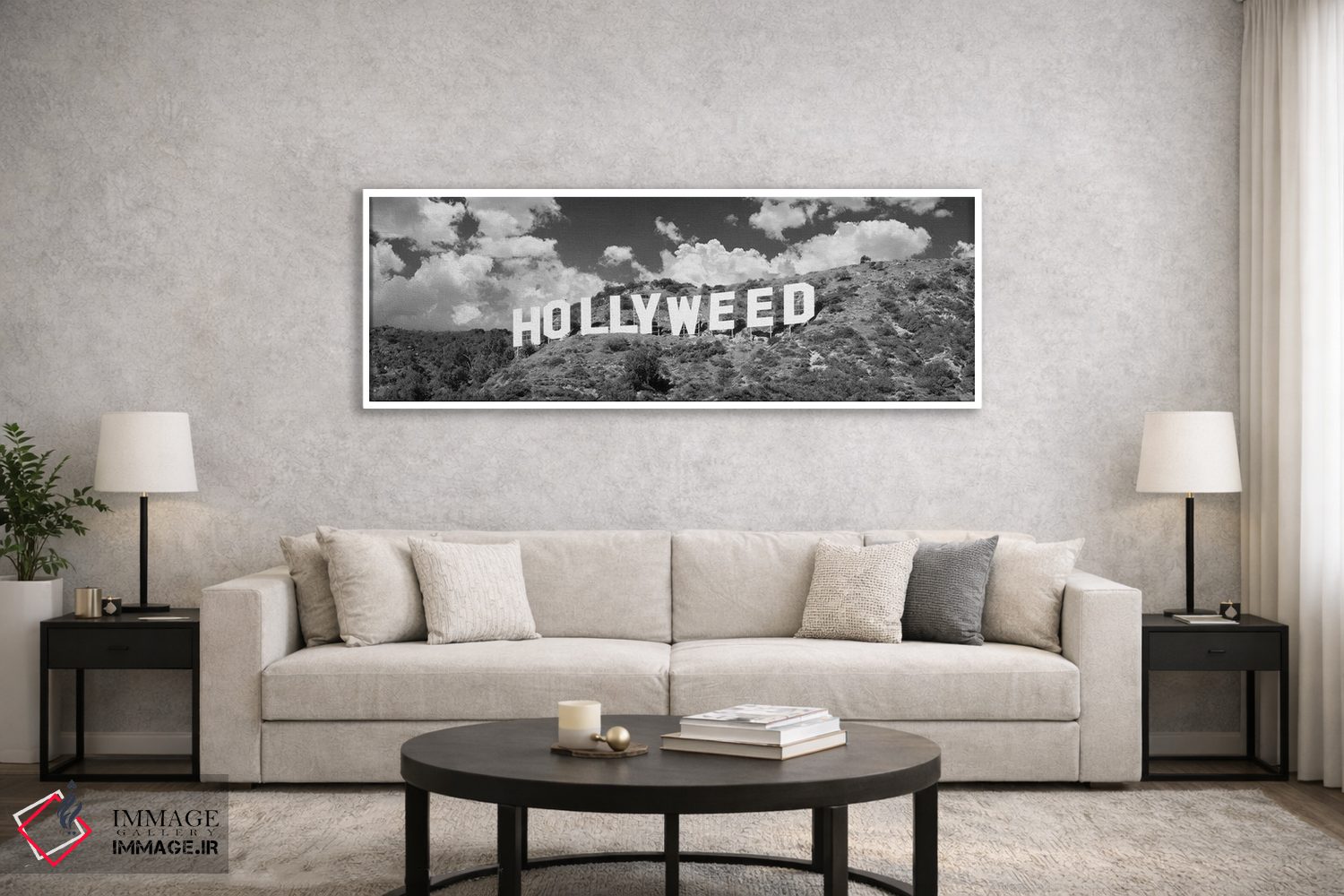 تابلو دکوراتیو at Hollywood Hills, Los Angeles, California, USA" - "تا… اثر پانورامیک ایمجز - D6W