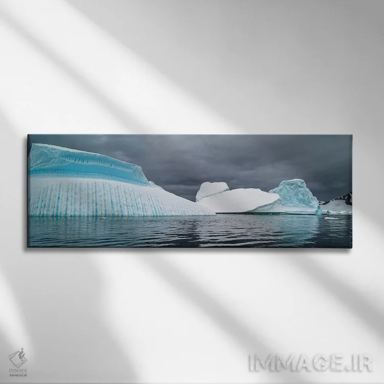 تابلو دکوراتیو Namibia" - "منظره بیابانی ایزوله، نامیبیا" اثر پانورامیک ایمجز - نمای روبهرو روی دیوار