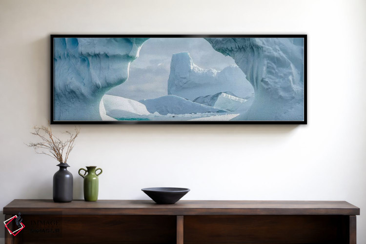 تابلو دکوراتیو Antarctic Peninsula, Antarctica" - "یخچال شناور در اقیا… اثر پانورامیک ایمجز - D2B