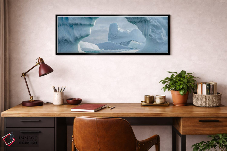 تابلو دکوراتیو Antarctic Peninsula, Antarctica" - "یخچال شناور در اقیا… اثر پانورامیک ایمجز - D5B
