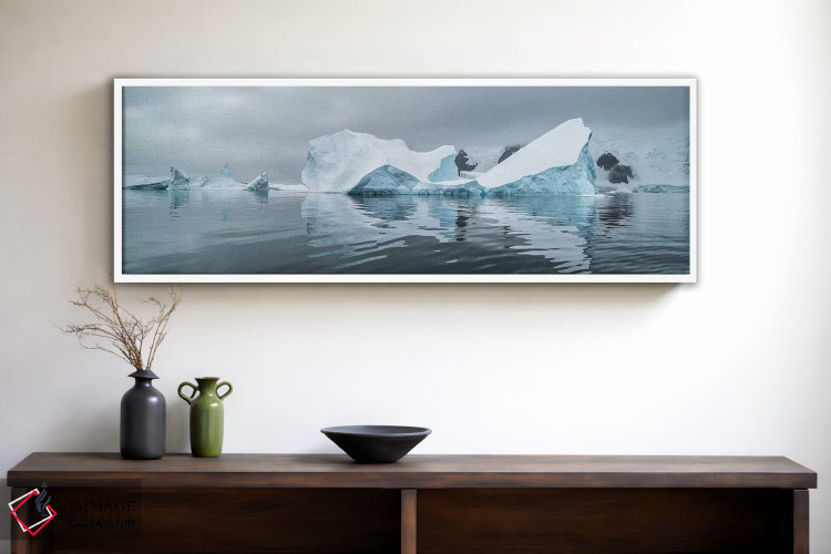 تابلو دکوراتیو Iceberg Graveyard, Lemaire Channel, Antarctic Peninsula… اثر پانورامیک ایمجز - D1W