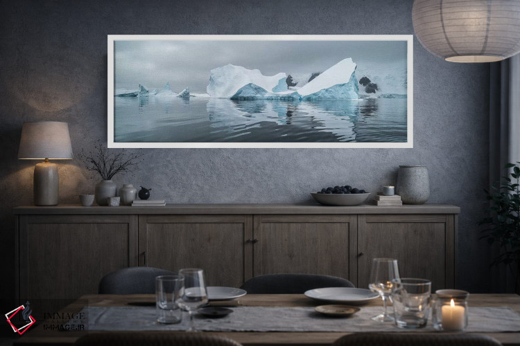تابلو دکوراتیو Iceberg Graveyard, Lemaire Channel, Antarctic Peninsula… اثر پانورامیک ایمجز - D3W