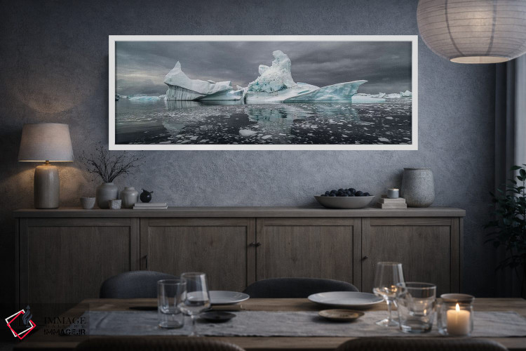 تابلو دکوراتیو Iceberg Graveyard, Lemaire Channel, Antarctic Peninsula… اثر پانورامیک ایمجز - D3W