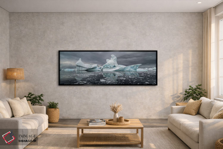 تابلو دکوراتیو Iceberg Graveyard, Lemaire Channel, Antarctic Peninsula… اثر پانورامیک ایمجز - D4B