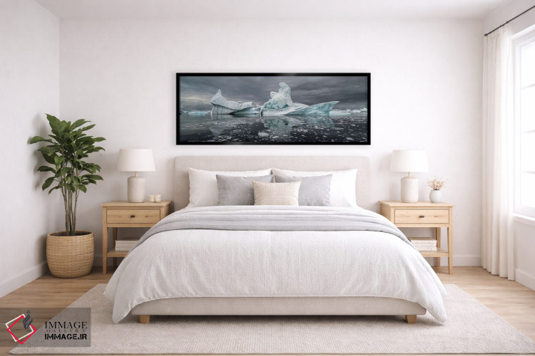 تابلو دکوراتیو Iceberg Graveyard, Lemaire Channel, Antarctic Peninsula… اثر پانورامیک ایمجز - D6B