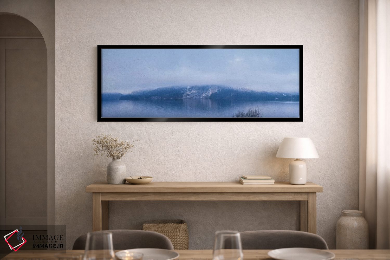 تابلو دکوراتیو Wolfgangsee Lake, Gilgen, St, Salzburgerland, Austria"… اثر پانورامیک ایمجز - D2B