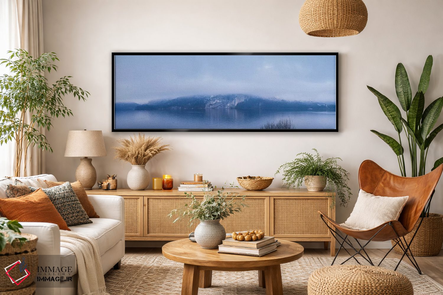 تابلو دکوراتیو Wolfgangsee Lake, Gilgen, St, Salzburgerland, Austria"… اثر پانورامیک ایمجز - D4B