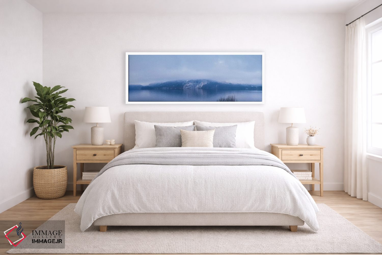 تابلو دکوراتیو Wolfgangsee Lake, Gilgen, St, Salzburgerland, Austria"… اثر پانورامیک ایمجز - D6W