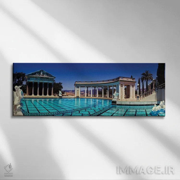تابلو دکوراتیو San Simeon, San Luis Obispo County, California, USA"… اثر پانورامیک ایمجز - نمای روبهرو روی دیوار
