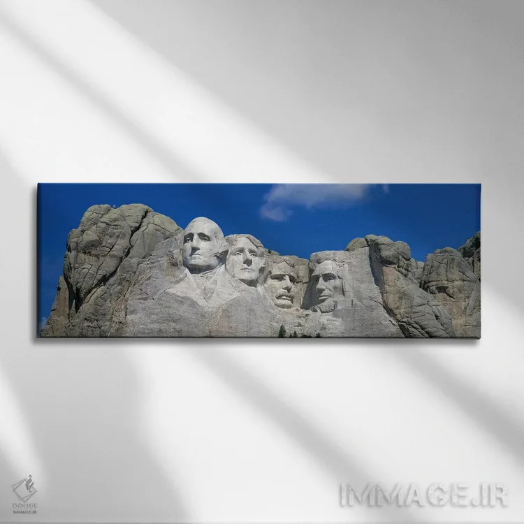 تابلو دکوراتیو South Dakota, USA" - "کوه راش مور، داکوتای جنوبی، آمریک… اثر پانورامیک ایمجز - نمای روبهرو روی دیوار