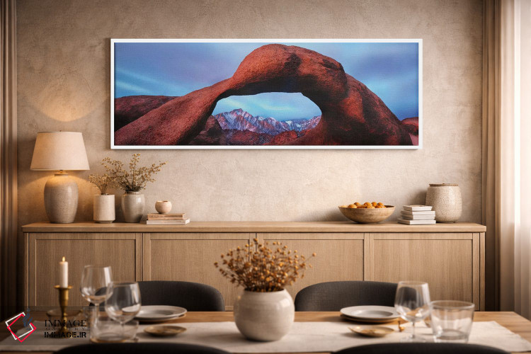 تابلو دکوراتیو Alabama Hills Natural Arch, Mobius Arch, Movie Road, Lo… اثر پانورامیک ایمجز - D2W
