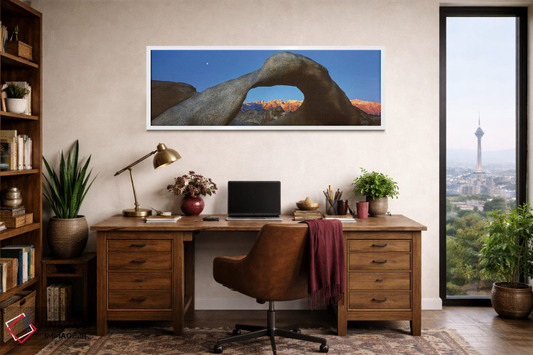 تابلو دکوراتیو Alabama Hills Natural Arch, Mobius Arch, Movie Road, Lo… اثر پانورامیک ایمجز - D1W