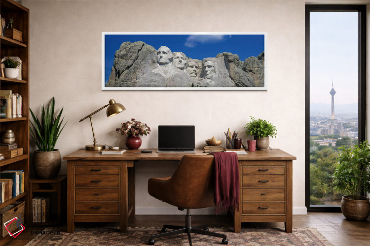 تابلو دکوراتیو South Dakota, USA" - "کوه راش مور، داکوتای جنوبی، آمریک… اثر پانورامیک ایمجز - D1W