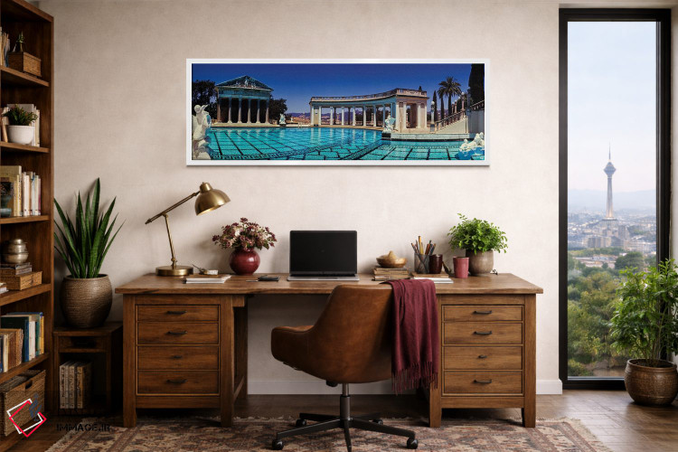 تابلو دکوراتیو San Simeon, San Luis Obispo County, California, USA"… اثر پانورامیک ایمجز - D1W