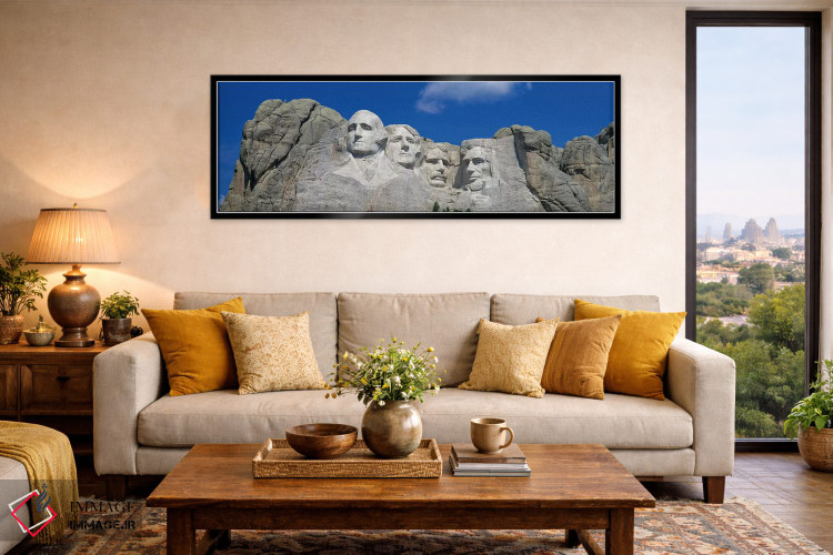 تابلو دکوراتیو South Dakota, USA" - "کوه راش مور، داکوتای جنوبی، آمریک… اثر پانورامیک ایمجز - D6B