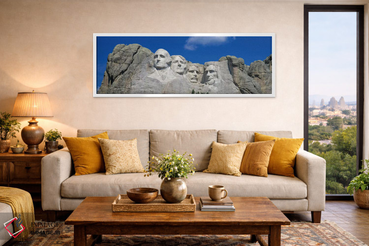 تابلو دکوراتیو South Dakota, USA" - "کوه راش مور، داکوتای جنوبی، آمریک… اثر پانورامیک ایمجز - D4W