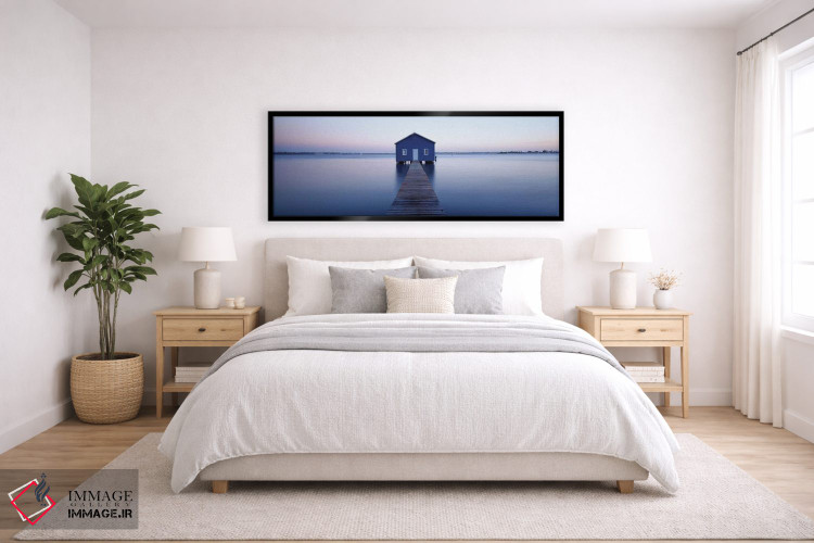 تابلو دکوراتیو Swan River, Matilda Bay, Perth, Western Australia, Aust… اثر پانورامیک ایمجز - D6B