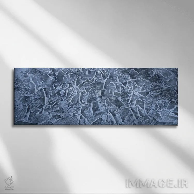 تابلو دکوراتیو یخ های شکسته روی رودخانه سنت لارنس، مونترال، کانادا اثر پانورامیک ایمجز - نمای روبهرو روی دیوار