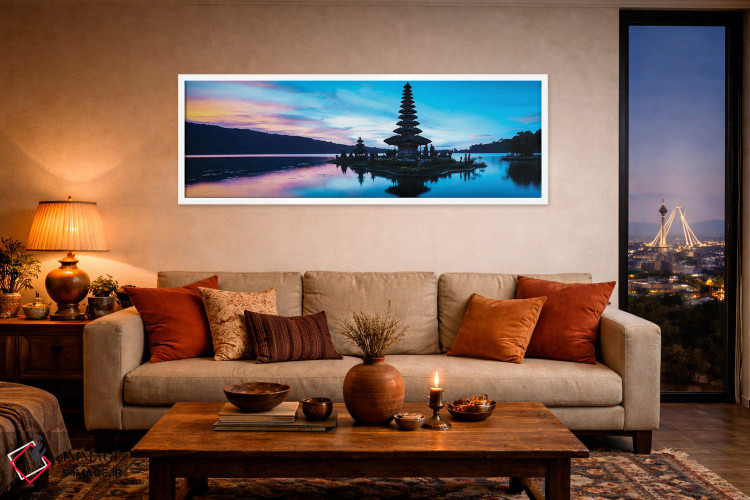 تابلو دکوراتیو Bedugal, Bali, Indonesia" - "معبد پورا اولون دانو براتا… اثر پانورامیک ایمجز - D4W