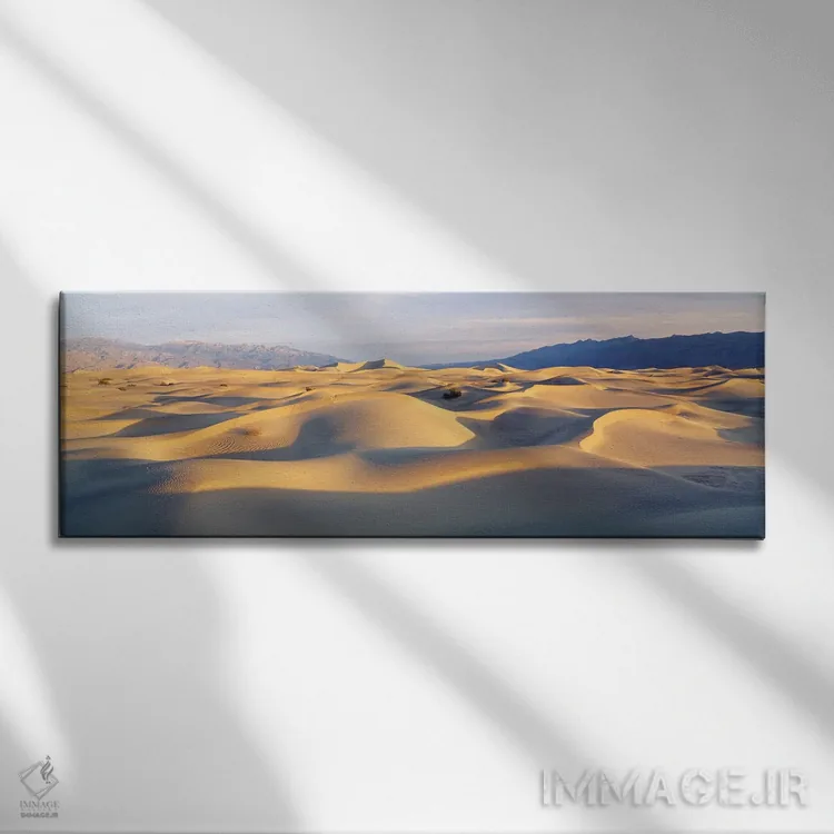 تابلو دکوراتیو Mesquite Flat Dunes, Death Valley National Park, Califo… اثر پانورامیک ایمجز - نمای روبهرو روی دیوار