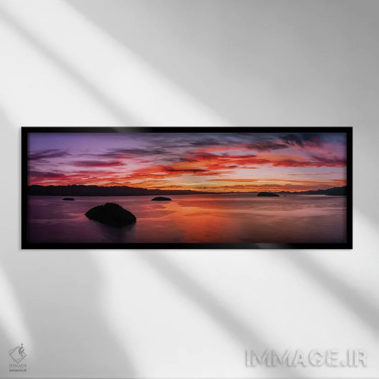 تابلو دکوراتیو Concepcion Bay, Baja California Sur, Mexico" - "منظر در… اثر پانورامیک ایمجز - نمای قابدار مشکی