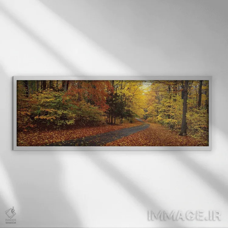 تابلو دکوراتیو Chestnut Ridge County Park, Orchard Park, Erie County… اثر پانورامیک ایمجز - نمای قابدار سفید