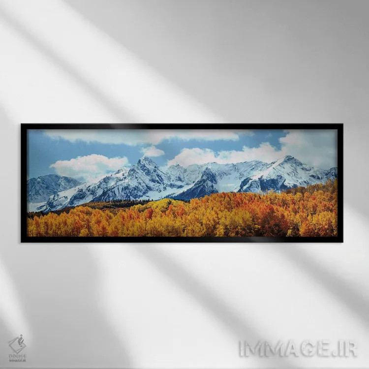 تابلو دکوراتیو San Juan Mountains, Colorado, USA" - "رشته کوه های پوشی… اثر پانورامیک ایمجز - نمای قابدار مشکی
