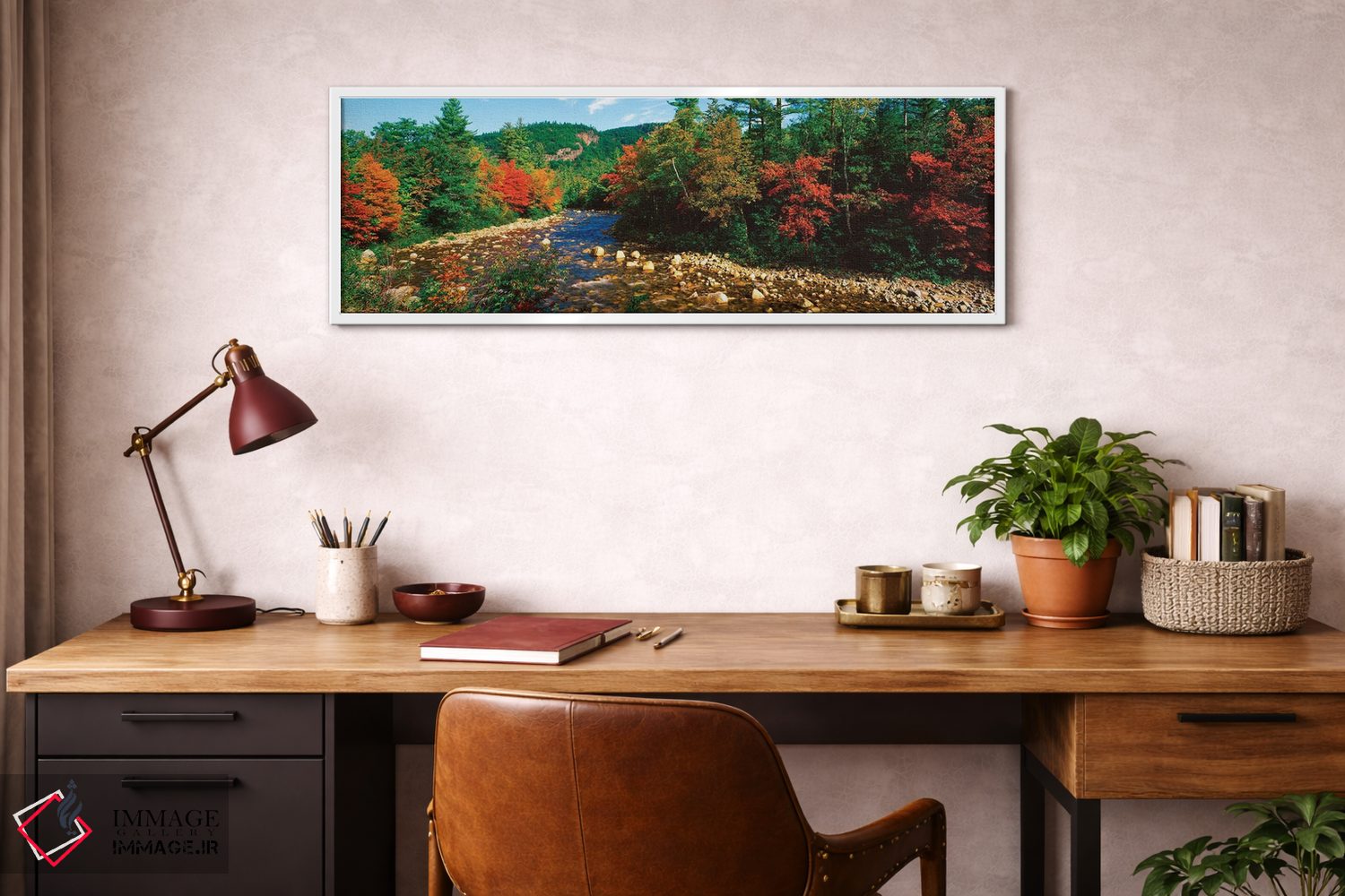 تابلو دکوراتیو Swift River, White Mountain National Forest, Carroll Co… اثر پانورامیک ایمجز - D2W
