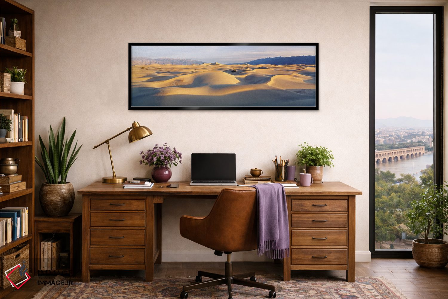 تابلو دکوراتیو Mesquite Flat Dunes, Death Valley National Park, Califo… اثر پانورامیک ایمجز - D3B