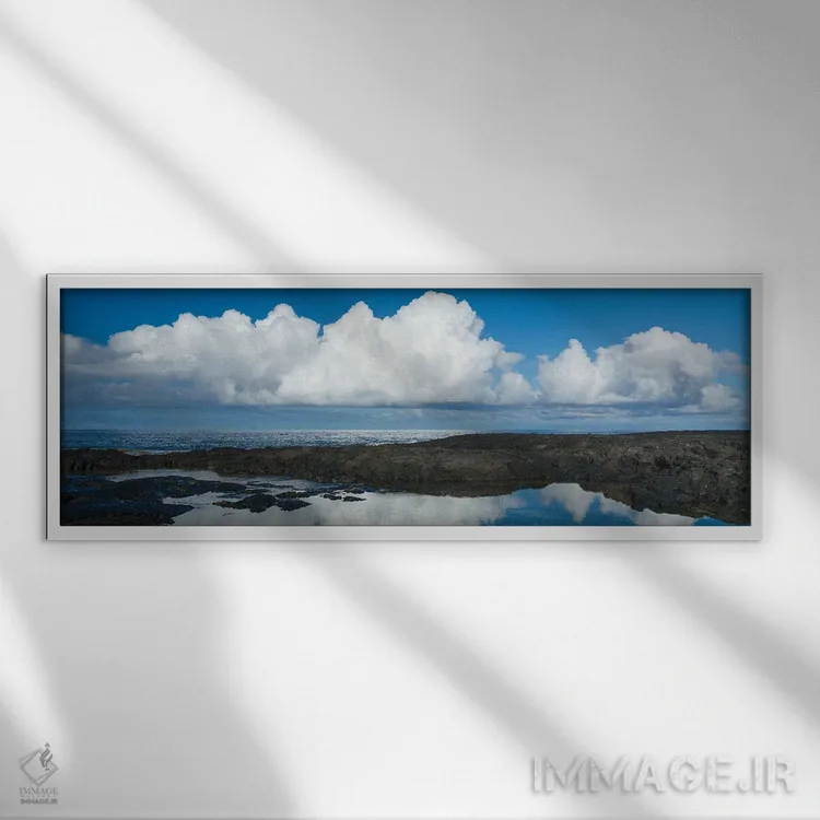 تابلو دکوراتیو Pacific Ocean, Pu Uhonuna O Honaunau National Park, Sou… اثر پانورامیک ایمجز - نمای قابدار سفید